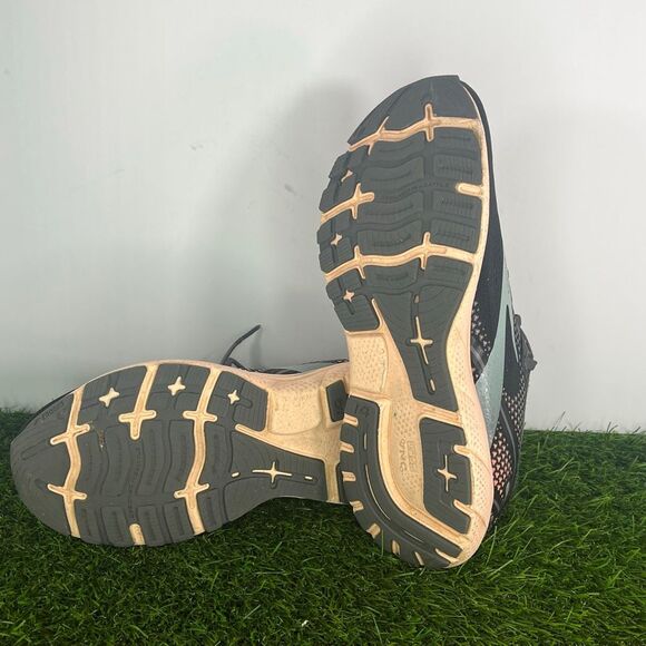 Brooks Ghost 14 Women's Size 8.5 B (Medium) Running Shoes Black Blue Pink - Picture 8 of 8